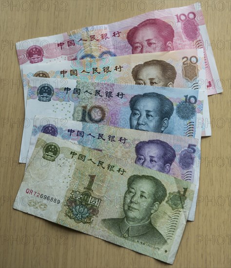 Chinese banknotes