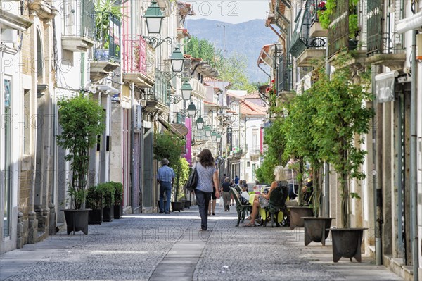 Pedestrian zone in the historic centre