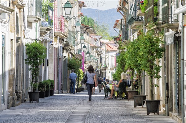 Pedestrian zone in the historic centre