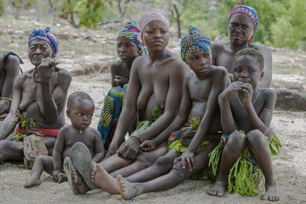 Women and children of the Koma people