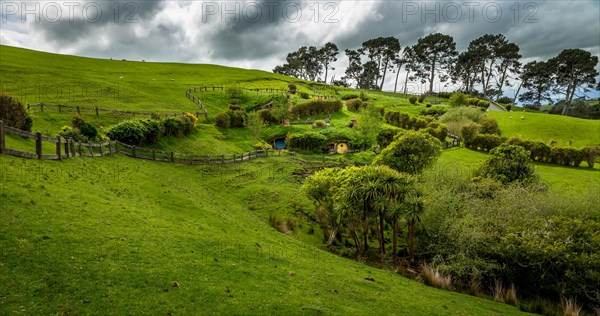 Hobbiton movie set