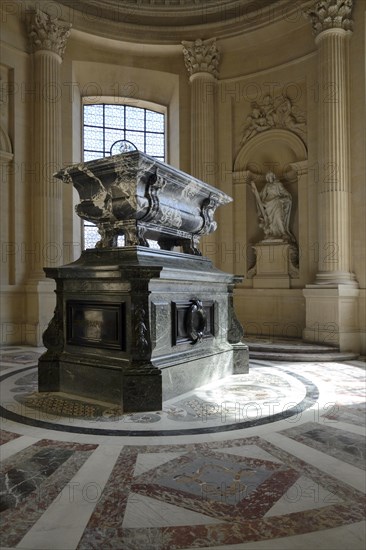 The sarcophagus of Joseph Bonaparte at Les Invalides