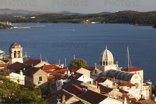 View of the town with the Cathedral of St. James