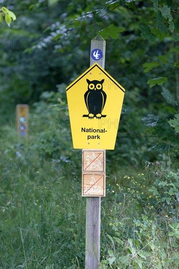 Sign 'National Park