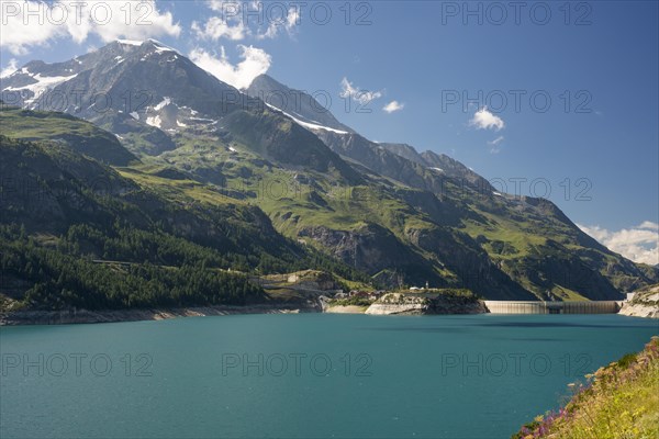 Lac du Chevril reservoir