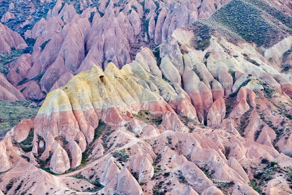 Tuff-rock formations