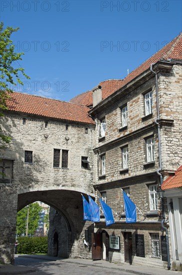 Estonian Maritime Museum and Great Coastal Gate of the city walls