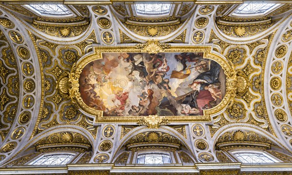 Ceiling fresco