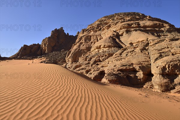 Rock formations at Tiseteka