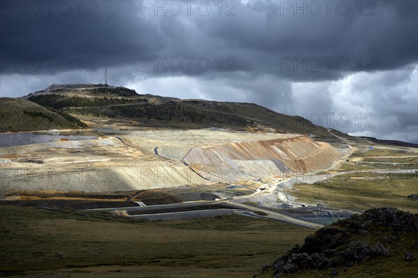 Opencast mine