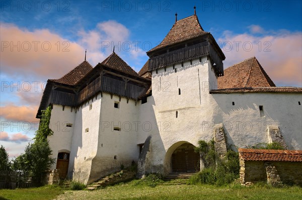 Szekely medieval fortified church of Viscri