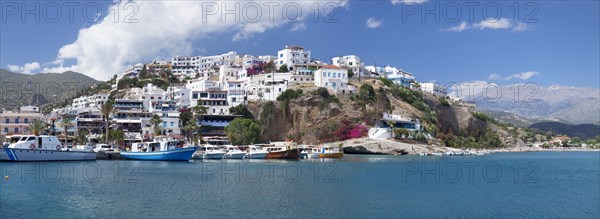 The seaside village of Agia Galini