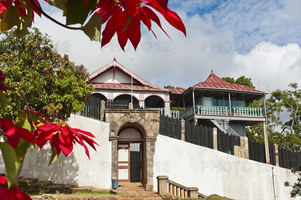 Gate and living rooms