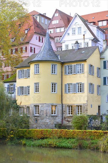 View of the historic town centre of Tubingen