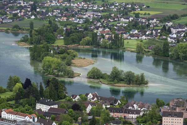 Island group of Werd im Untersee