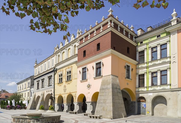 Houses on the market square