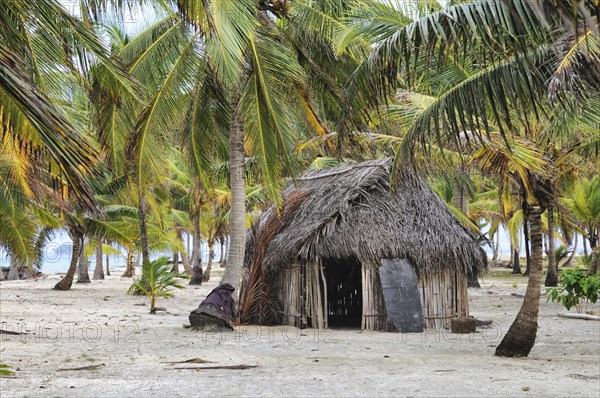 Hut of the Kuna Indians