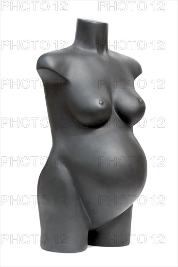 Pregnant women figure as a fashion doll