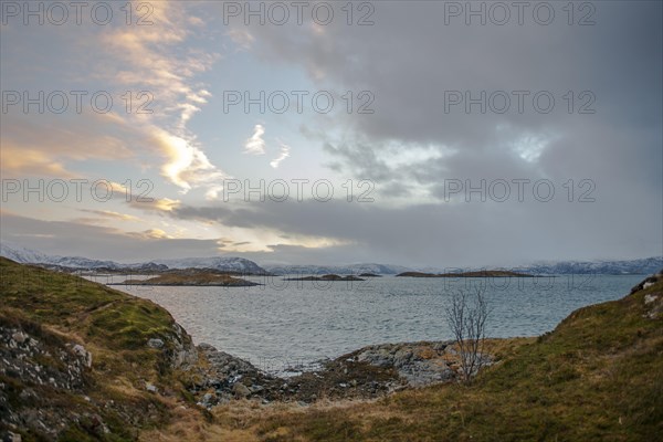 Landscape at Sommaroy Sound