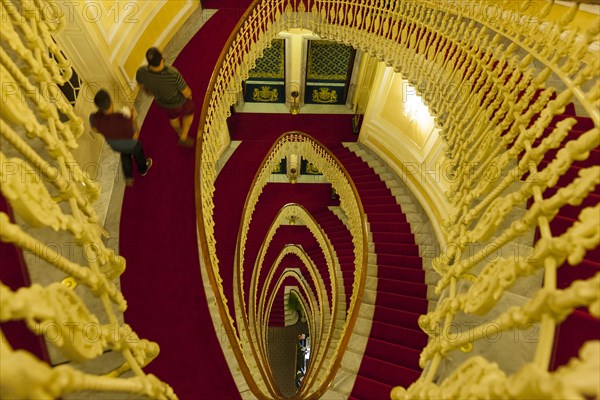 Old staircase in a historic building