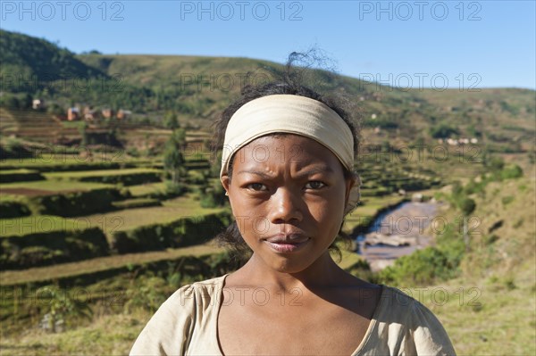 Girl of the Merina people