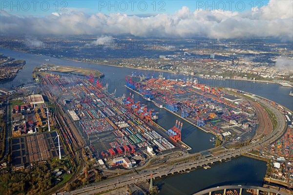 Eurogate container terminal and Burchardkai container terminal