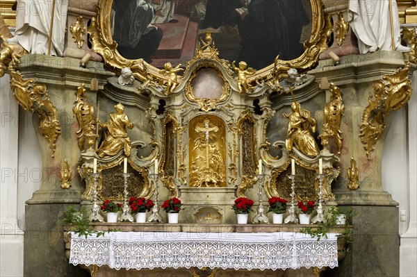 Side altar in the nave