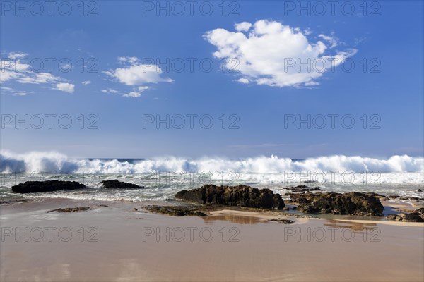 Surf at Playa del Castillo beach