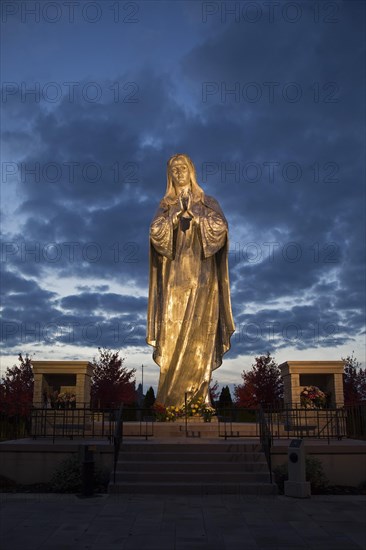 Statue 'Our Lady of the New Millennium' at the Shrine of Christ's Passion