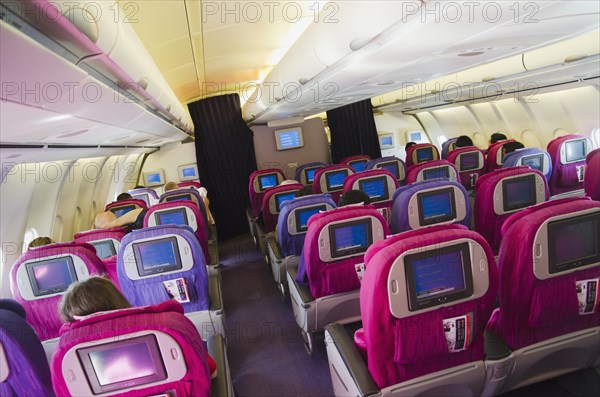 Cabin of a passenger aircraft