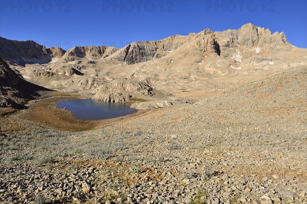 Yedigoller Plateau with Mt Kizilkaya