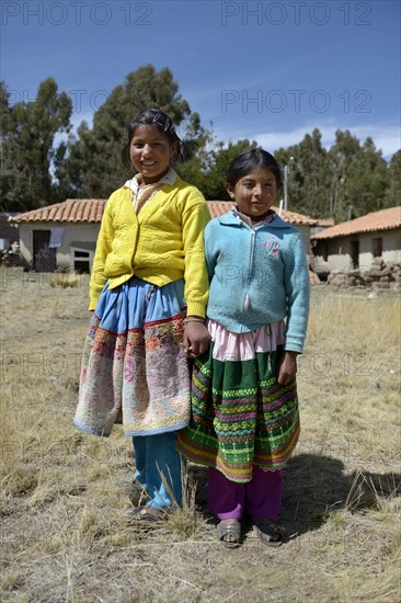 Two pupils of the primary school