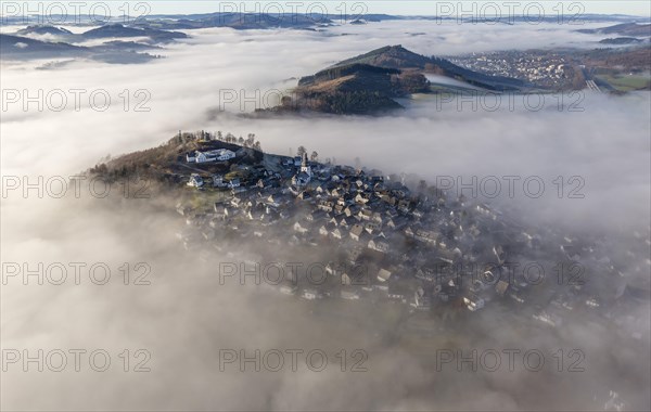 Eversberg in the fog