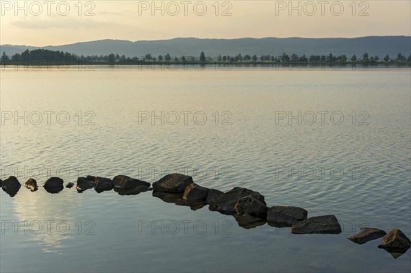 Lake Kochel in the evening