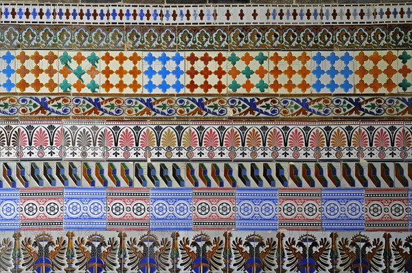 Old Spanish tiles