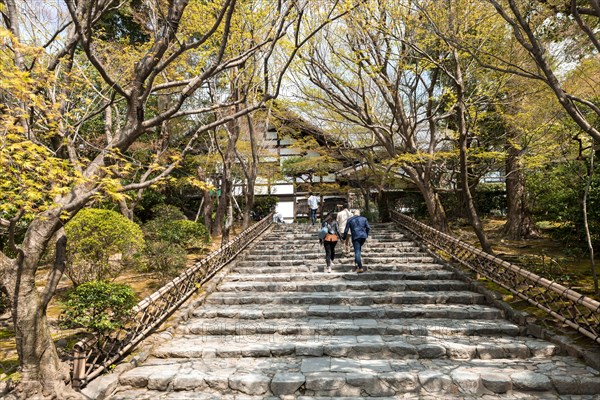Stairs to Ryoanji Temple Kori Kori