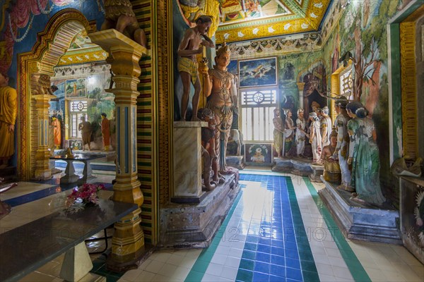 Old Buddhist temple complex of Sri Pushparama Maha Viharaya
