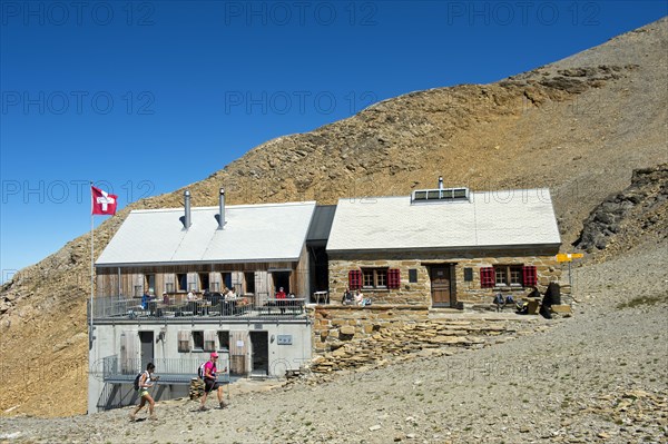 Wildstrubel Hut of the Swiss Alpine Club SAC