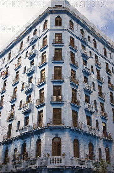 Refurbished facade