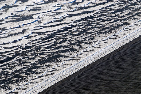 Ice on the Elbe River