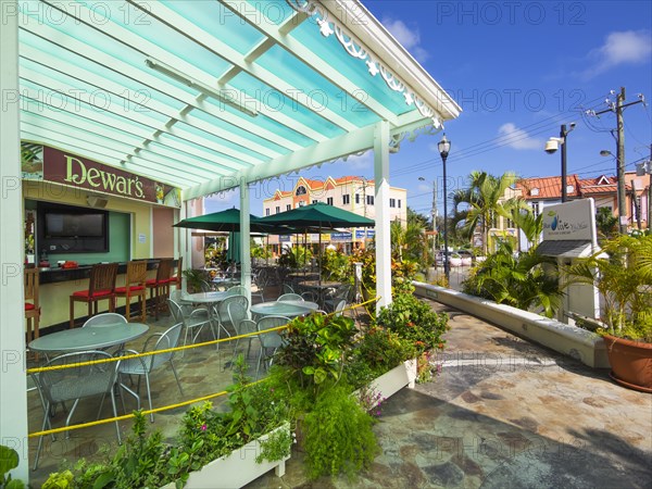 Terrace of a restaurant