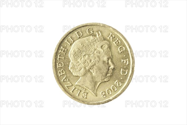 British one pound sterling coin