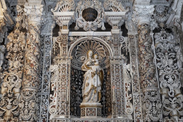 Altar in Sicilian Baroque