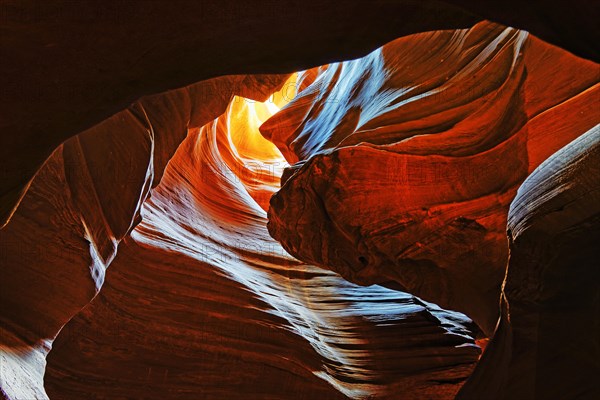 Yellow-red sandstone formations