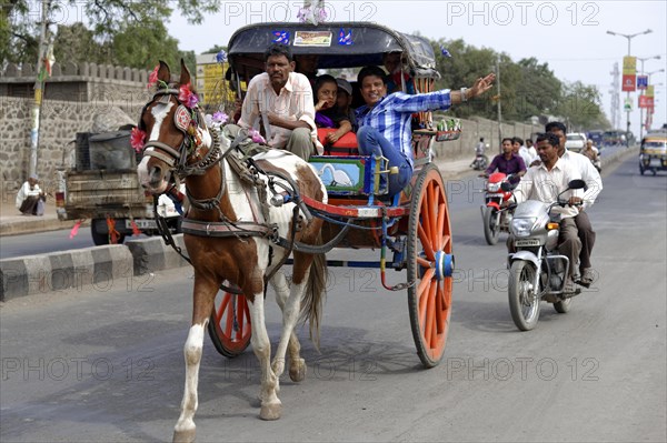 Horse taxi