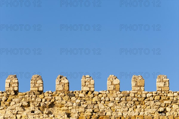 Ramparts of Venetian Koules Fortress or Rocca al Mare