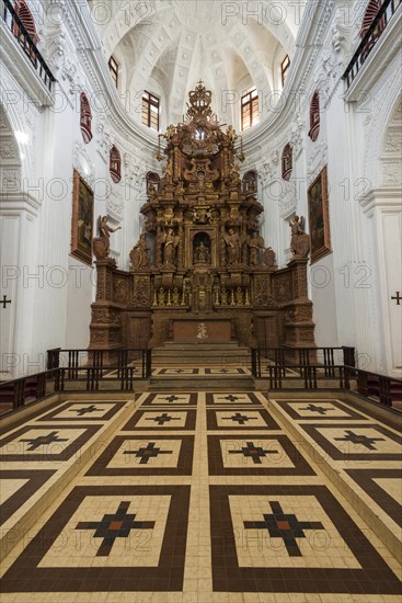 Inside the Church of St. Cajetan