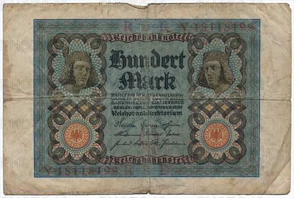 Old banknote