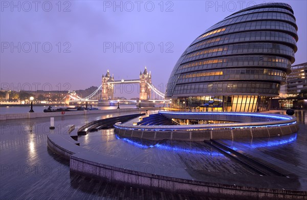 City Hall designed by Sir Norman Foster