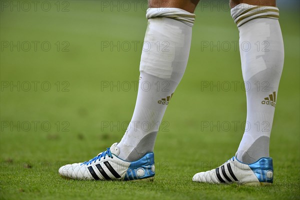 Legs of footballer Toni Kroos